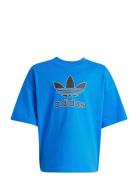 Trefoil Tee Blue Adidas Originals