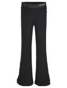 Rib Flare Pant Black Calvin Klein