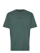 Micro Logo T Shirt Green Superdry