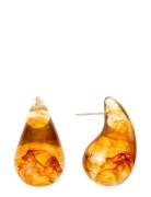 Drop Earring Brown By Jolima