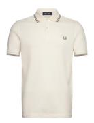 Twin Tipped Fp Shirt Cream Fred Perry
