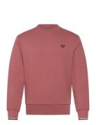 Crew Neck Sweatshirt Pink Fred Perry