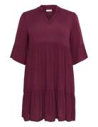 Kcmariana Ami Dress Red Kaffe Curve