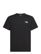 M S/S Simple Dome Tee Black The North Face