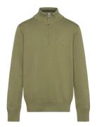 Shield Cotton Half Zip Green GANT