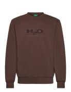 Logo Sweat O'neck Brown H2O