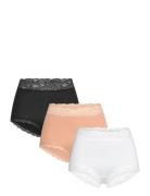 3-Pak Trusser Med Høj Talje Beige Lindex