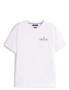 Hilfiger Stack Tee White Tommy Hilfiger