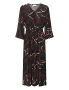 Kamille Dress Burgundy Kaffe
