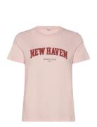 Reg Graphic Ss T-Shirt Pink GANT