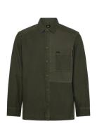 Paneled Overshirt Khaki Lee Jeans