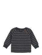 Sweatshirt Ls Stripe Navy En Fant