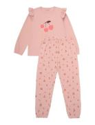 Pyjamas Ls Set Aop Pink Minymo
