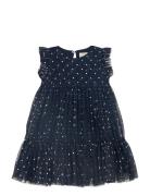 Dress Mesh Black Creamie