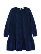 Dress Glitter Navy Creamie