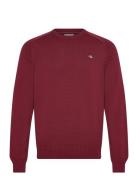 Casual Cotton C-Neck Red GANT