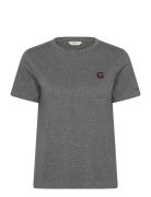 Reg G Badge Ss T-Shirt Grey GANT