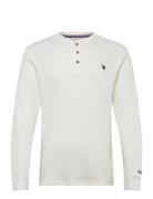 Rex Reg Ls Wk Uspa M Tee White U.S. Polo Assn.