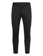Prato Cropped Tapered Chino Trousers Black Mango