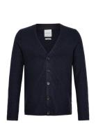 Wool Blend Cardigan Navy Lindbergh