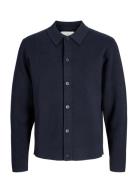 Jprblamilano Spring Knit Cardigan Navy Jack & J S