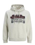 Jjelogo Sweat Hood 2 Col 25/26 Noos Grey Jack & J S