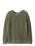 Nkmvolly Ls Knit Khaki Name It