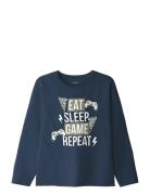 Nkmvictor Ls Rlx Top Navy Name It