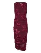 Lavinia Dress Burgundy Noella