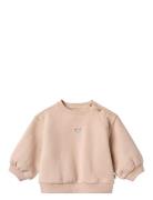 Sweatshirt L/S Embroidery Eliza Pink Wheat