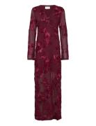 Kameyella C Dress Burgundy Noella