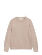 Essential Cotton-Blend Sweater Beige Mango