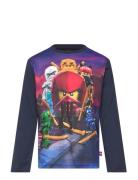 Lwtaffy 613 - T-Shirt L/S Navy LEGO Kidswear
