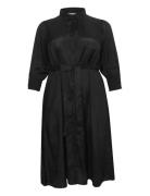 Kcemina Oline Dress Black Kaffe Curve
