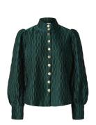 Yasripple Ls Shirt - Show Green YAS