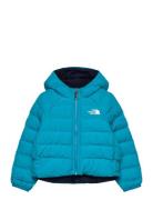 Kid Reversible Perrito Hooded Jacket Blue The North Face
