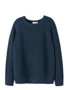 Nkmvolly Ls Knit Navy Name It