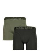 Bamboo Boxer 2P Patterned Björn Borg