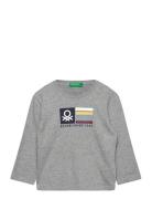 T-Shirt L/S Grey United Colors Of Benetton