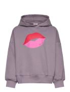 Tnphilette Os Hoodie Purple The New