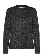 Sekunti Piirto Unikko Black Marimekko