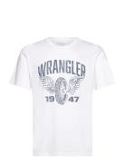 Americana Tee White Wrangler
