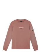 T-Shirt Longsleeve Backprint Orange Indian Blue Jeans