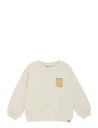 Over D Sweater Backprint White Daily 7