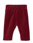 Pants Velour Red Minymo