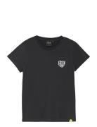 T-Shirt Glitterprint Black Indian Blue Jeans