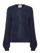 Msjennie Grs Knit Cardigan Navy Minus