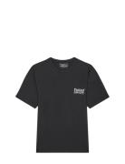 Open-End Fantasy Big Tee Black Mads Nørgaard