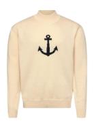 Sweater Stand Up Collar Héritage Cream Armor Lux