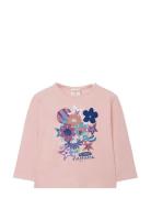 Knit T-Shirt Pink Boboli